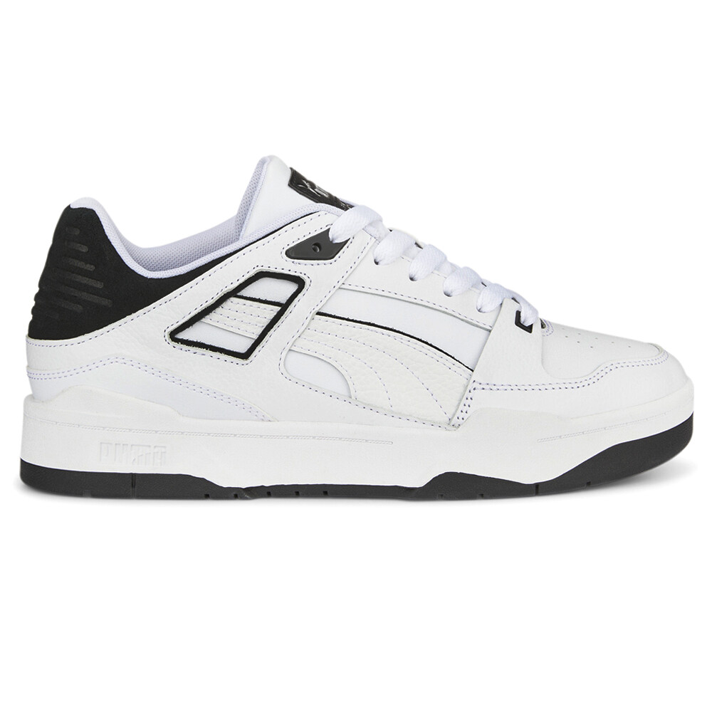 PUMA Slipstream Lace Up  Mens White Sneakers Casual Shoes 38854901