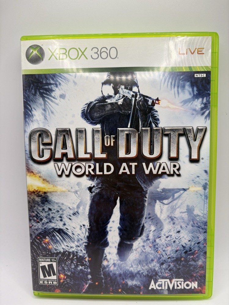 Call of Duty: World at War - Microsoft Xbox 360 CIB TESTED