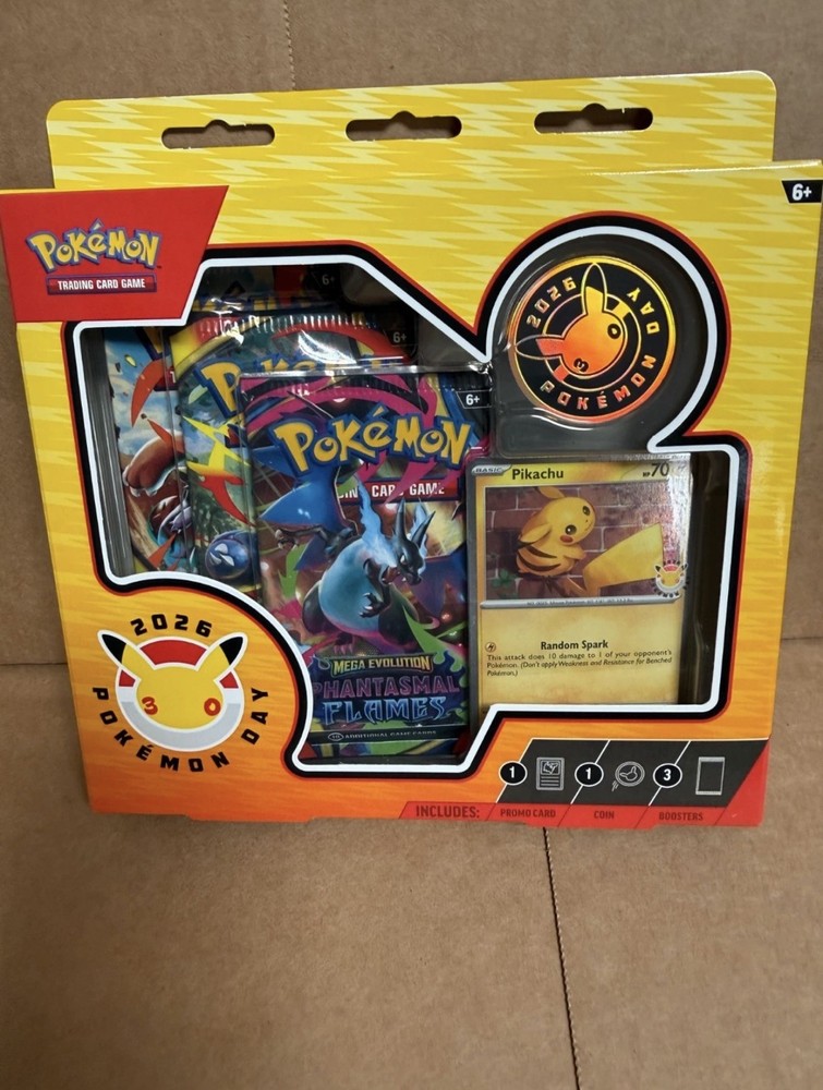 Pokémon TCG: Pokémon Day 2026 Collection New Sealed