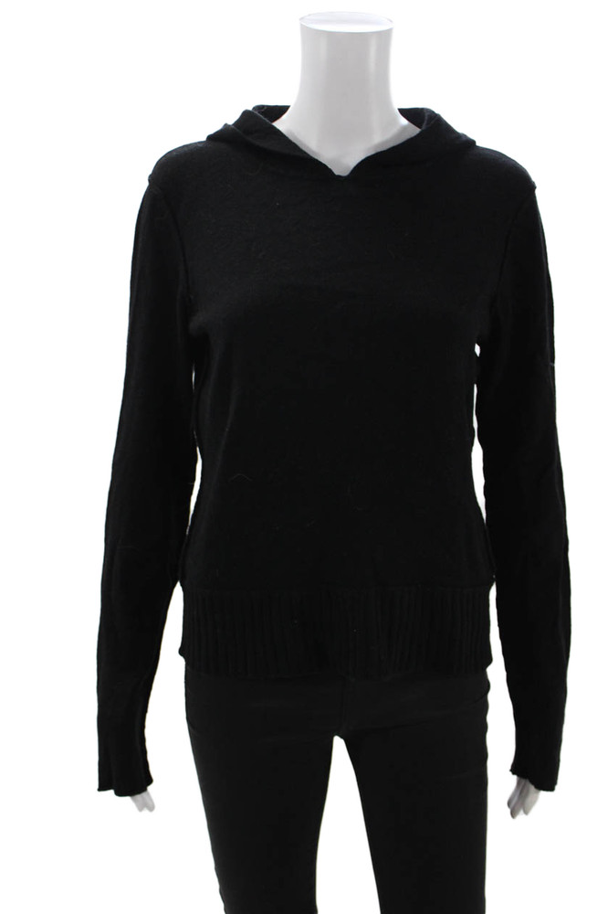Vince Womens V Neck Pullover Cashmere Black Long Sleeve Size LFree Shipping in US $100+ Orders | $6.95 Orders Below
