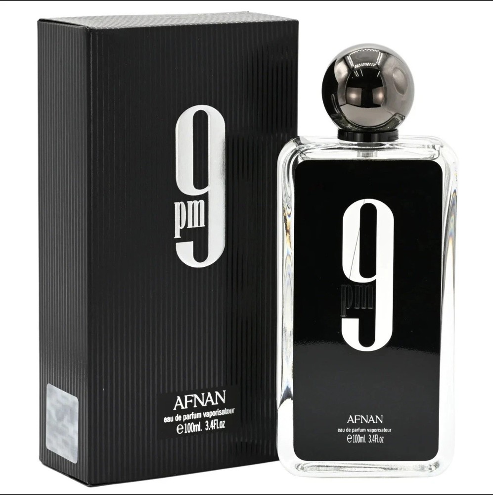 9 pm by Afnan 3.4 oz 100ml EDP Cologne For Men Eau de Parfum Spray New In Box