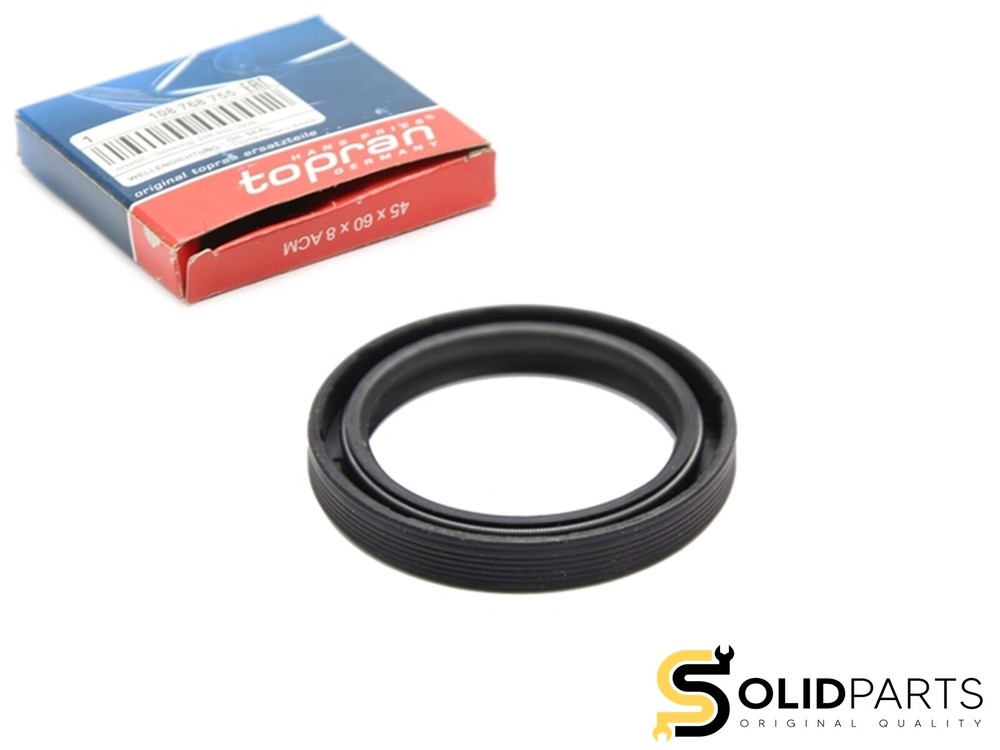 1x Original Topran Shaft Seal Simmering Differential for Audi Seat Skoda VW