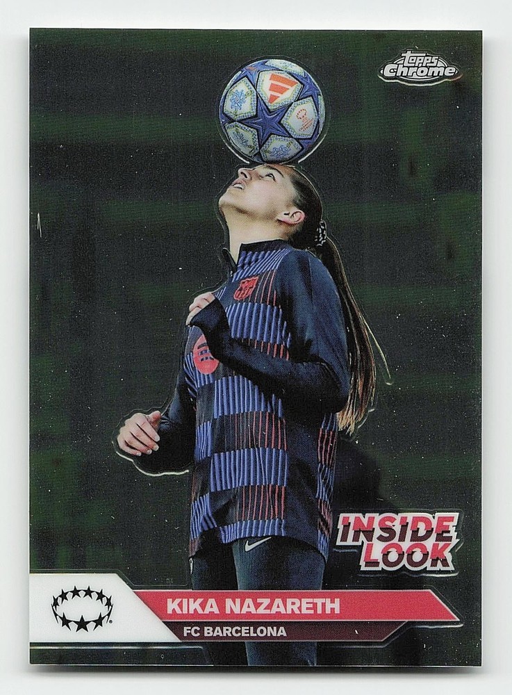 2024-25 Topps Chrome UEFA Women's Champions #IL-11 Kika Nazareth Inside Look