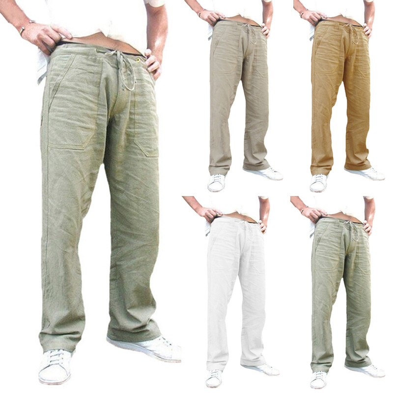 Loose Fit Solid Joggers with Pockets - Comfortable and Stylish Sweatpants