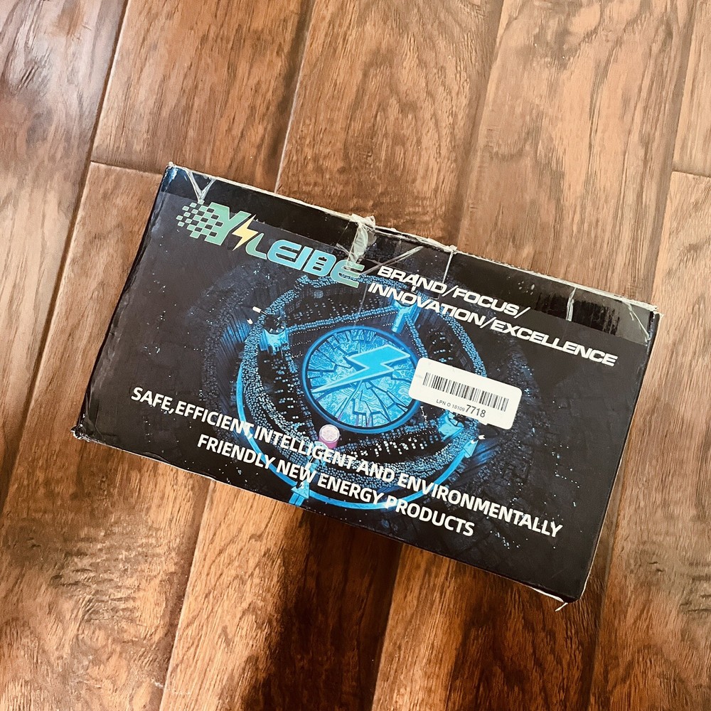 YILEID 48V 15A Lead Acid Smart Battery Charger, Triangle Plug, E800W