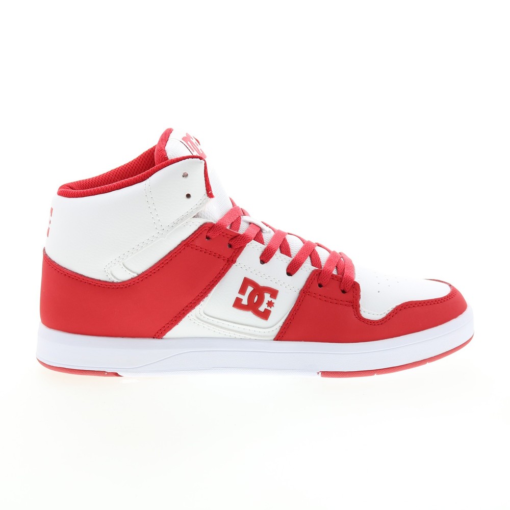 DC Cure Hi Top ADYS400072-WRD Mens Red Skate Inspired Sneakers Shoes 8