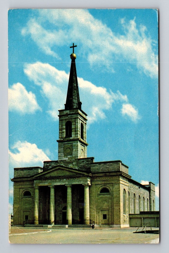 St Louis MO-Missouri Basilica of St Louis King of France Vintage Postcard