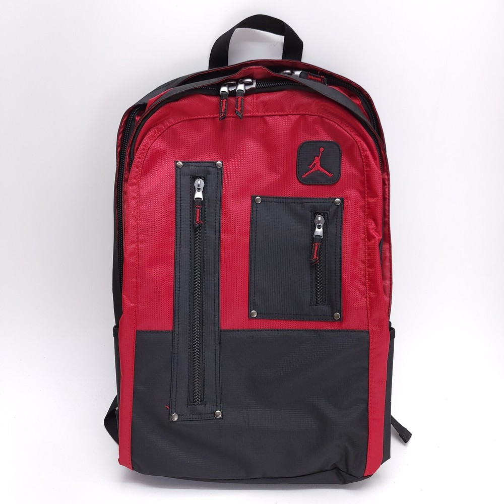 Air Jordan Jumpman Backpack Bag Varsity Red Black 9A1229-344 2009