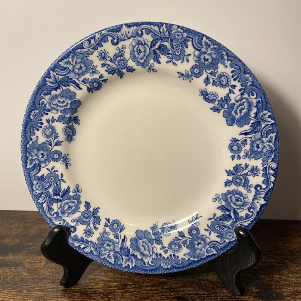 Spode Delamere Blue Vintage Salad Plate 7 6/8”