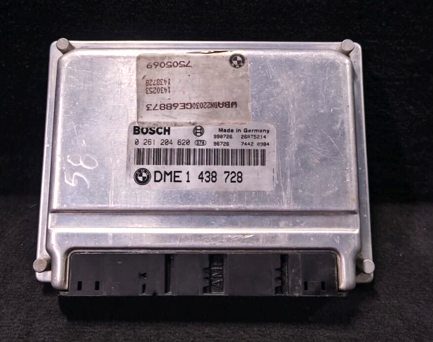 OEM BMW E39 SERIES 6 SPEED DME  M60B44 ENGINE CONTROL UNIT MODULE ONLY -1438728