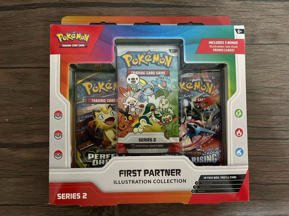 Pokemon First Partner Illustration Collection Series 2 Sealed - FREESHIP IN HAND