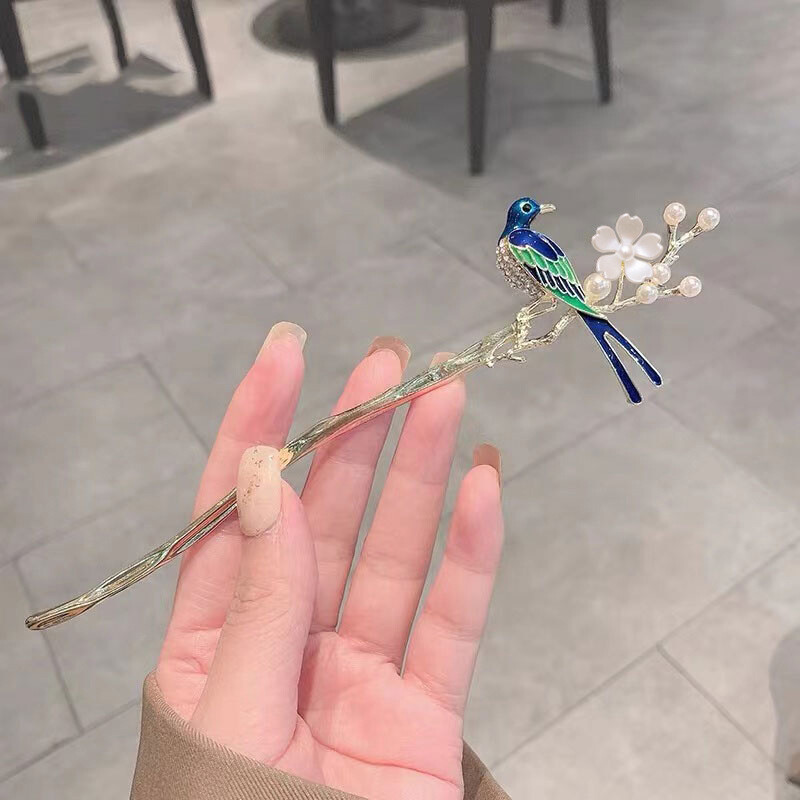 Vintage Hanfu Hairpin for Women Qipao Traditional Chinese Headwear