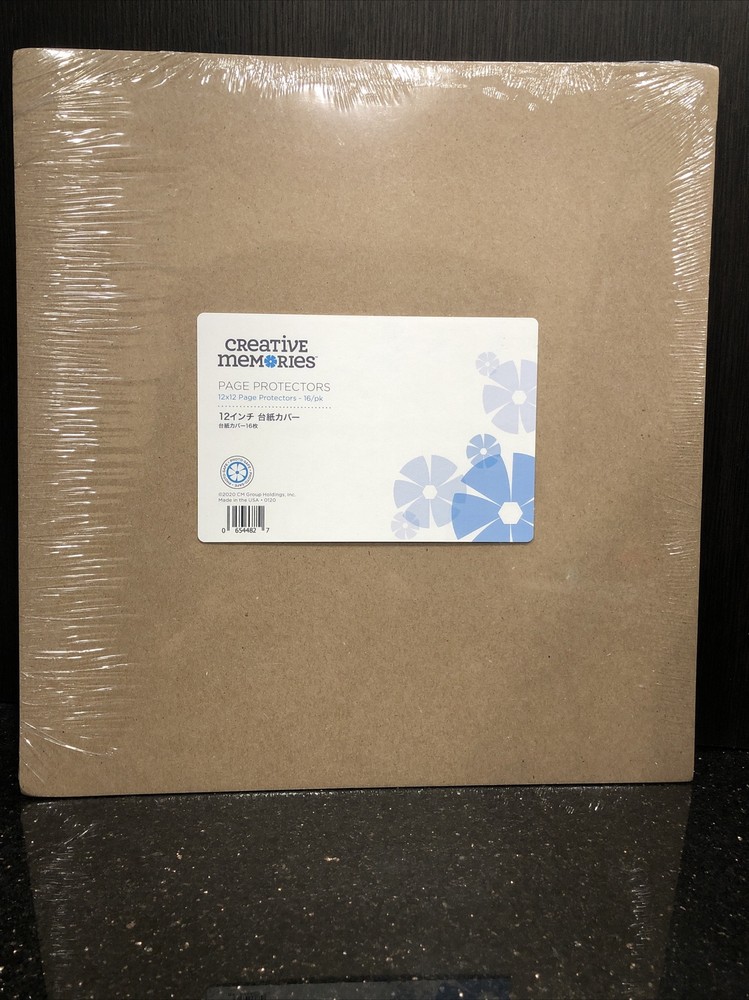 Creative Memories Page Protectors 12x12 16/pk Brand New