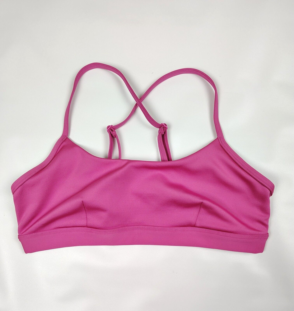 Alo Yoga Airlift Intrigue Bra Pink Size Small