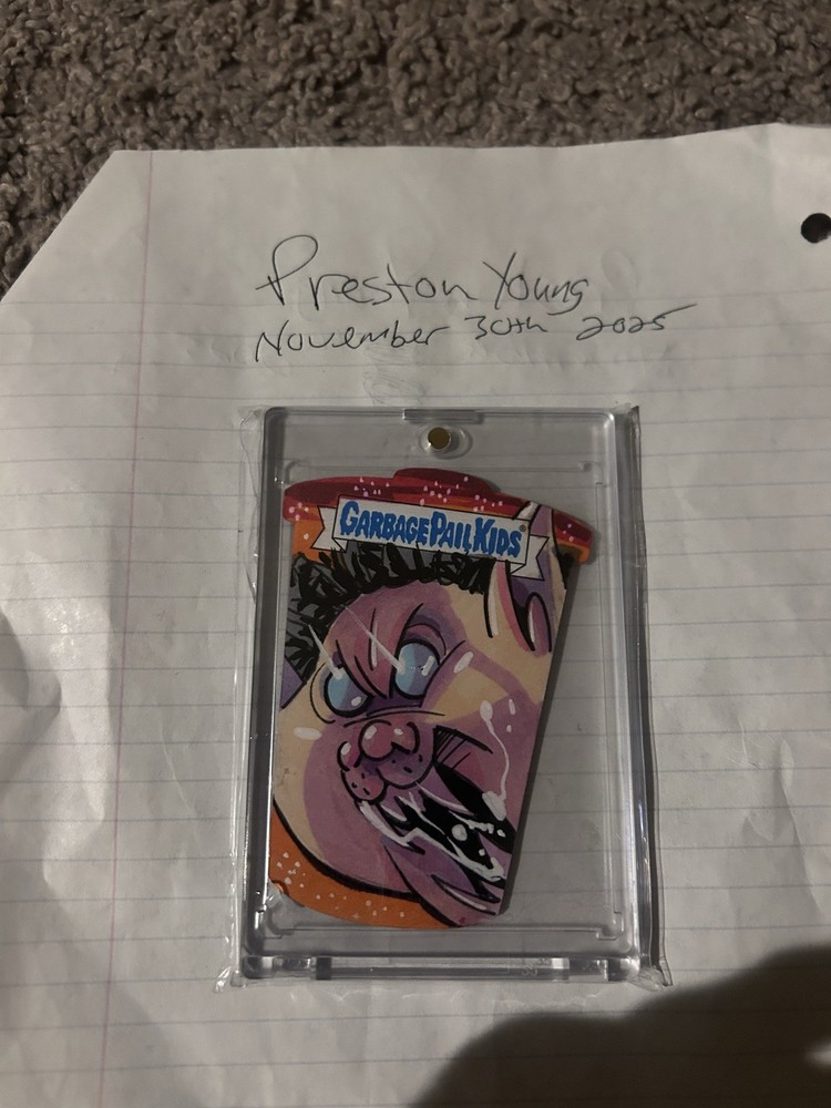 Garbage Pail Kids Sketch Card