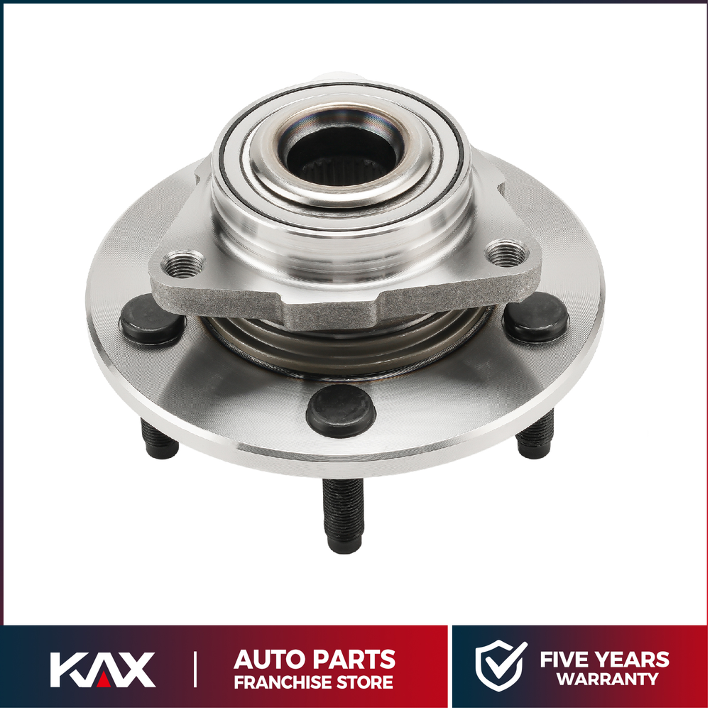 1pc 515072 For 2002-2008 Dodge Ram 1500 Front Wheel Bearing & Hub 5 LUG Models