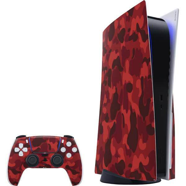 Camouflage PS5 Bundle Skin - Red Street Camo