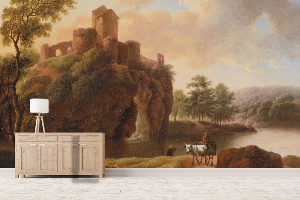 3D Landscape Oil Painting  Wall Murals Wallpaper Murals Wall Sticker 38