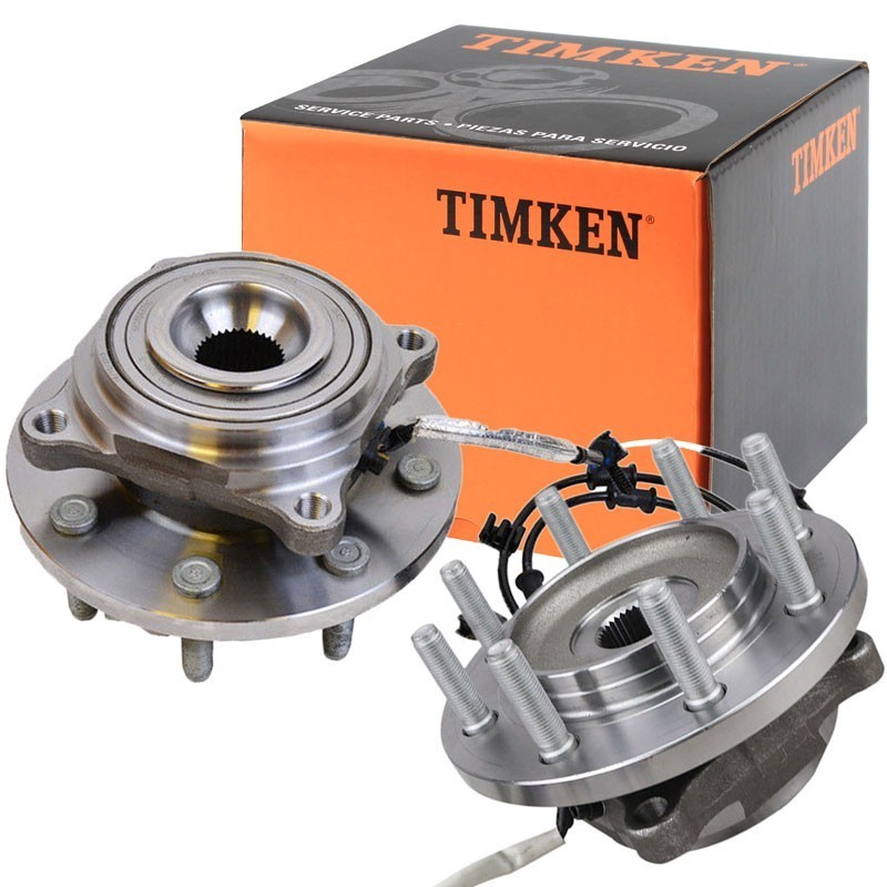 TIMKEN Pair Front Wheel Hub Bearing Assembly for 2014-18 Ram 2500 3500 HA590628