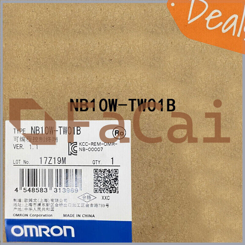 1PCS Omron Programmable controller terminal NB10W-TW01B New