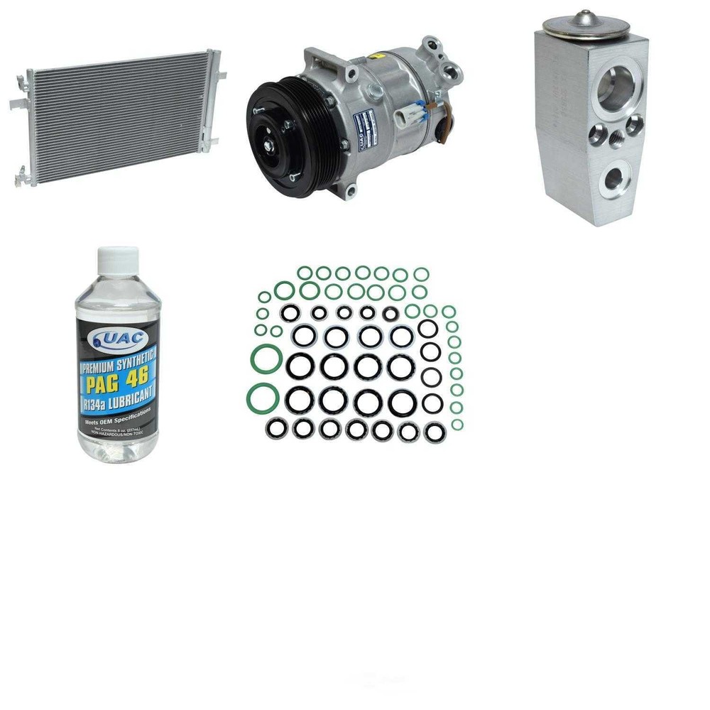 A/C Compressor Kit with Condenser for 2010 Buick LaCrosse 2.4L