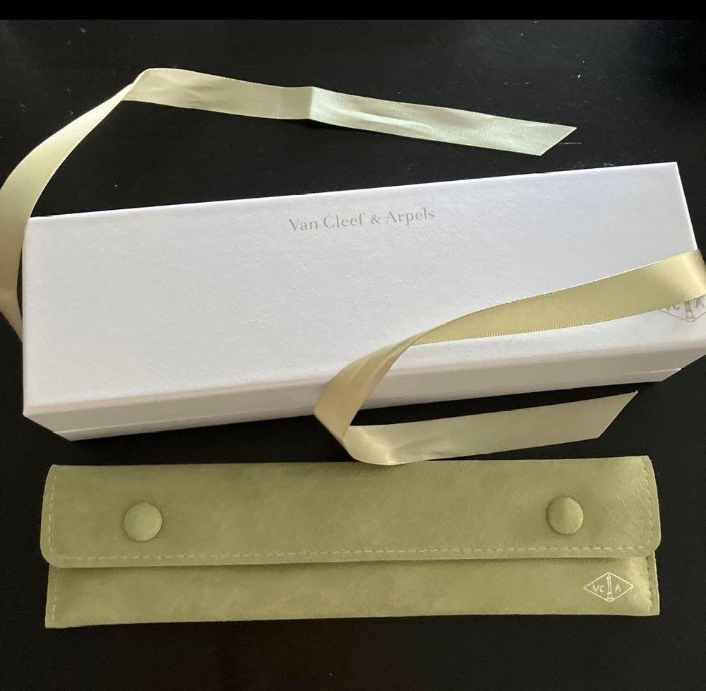 Van Cleef Arpels luxury bracelet storage case