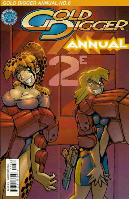 Gold Digger 3rd Series Annual #6 FN Antarctic Fred Perry combined shipping available