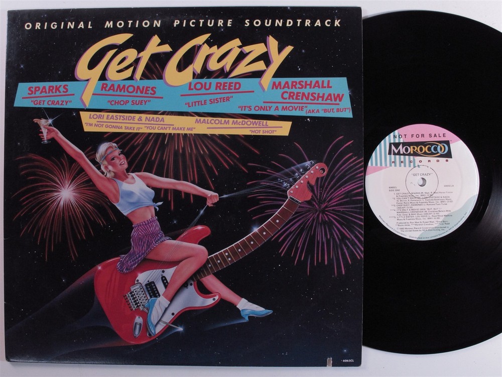 GET CRAZY OST Various Artists MOROCCO LP VG++ c