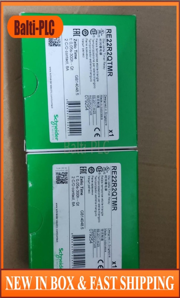 1PC New In Box relay RE22R2QTMR Schneider New Fast Delivery US Free TAX