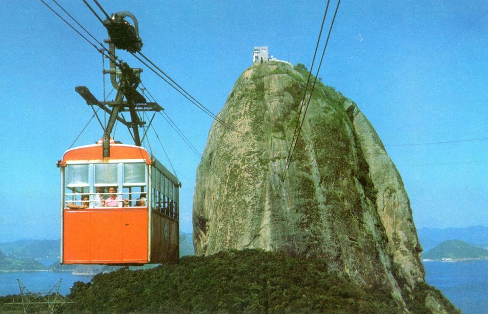 Sugar Loaf, Rio de Janeiro, Brazil, UNP, VG --POSTCARD