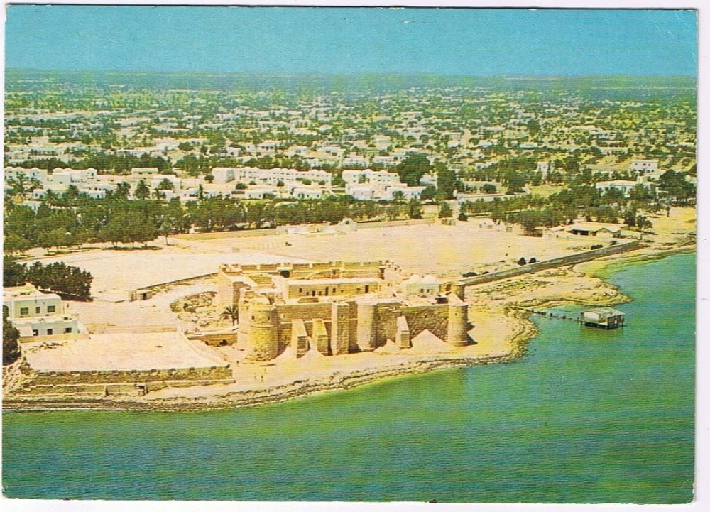 Tunisia Africa Djerba Postcard Fort Of El Ghazi Mustapha Castle