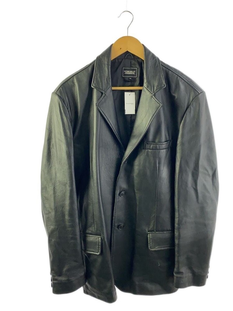 Leather Jacket Blouson/Ll/-/Blk/Plain 3499