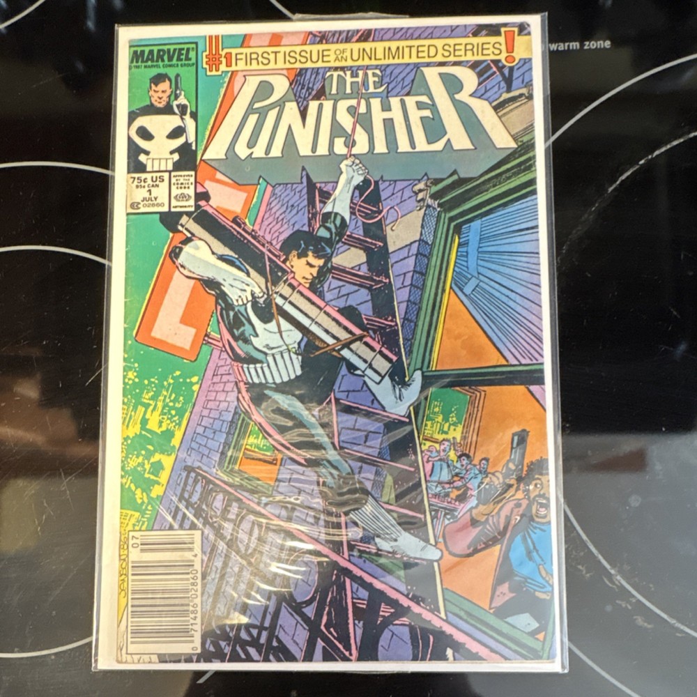 Marvel Comics The Punisher #1 First Issue 1987 Single Issue