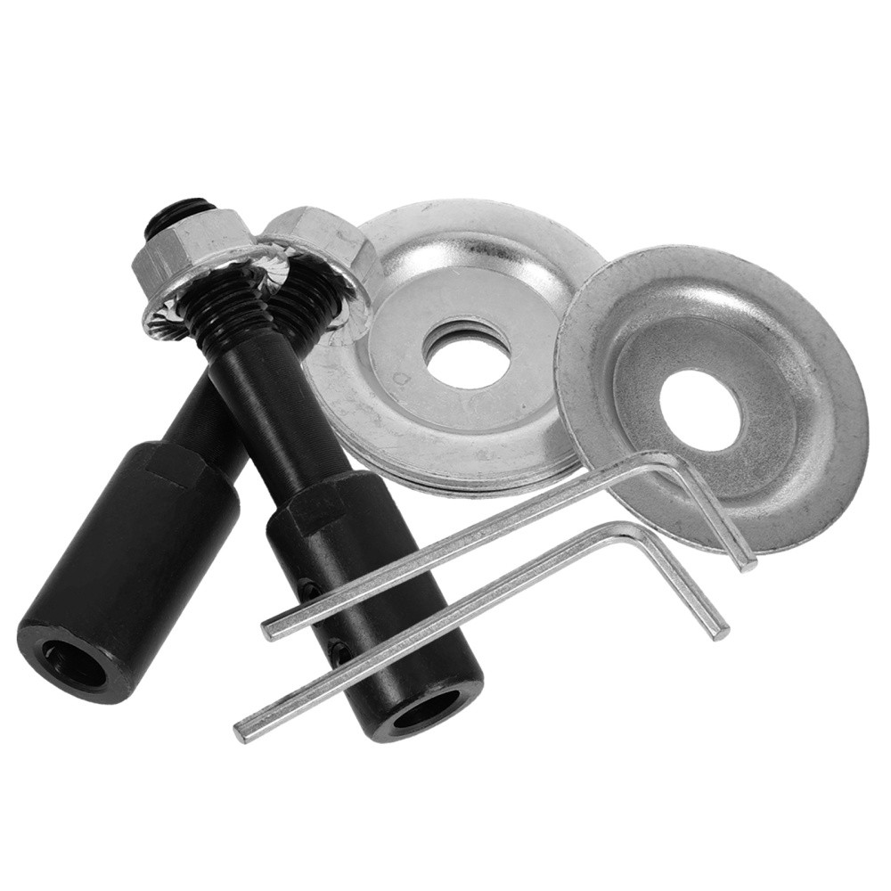 2 Sets Grinding Wheel Shaft Connector for Electric Motor Arbor