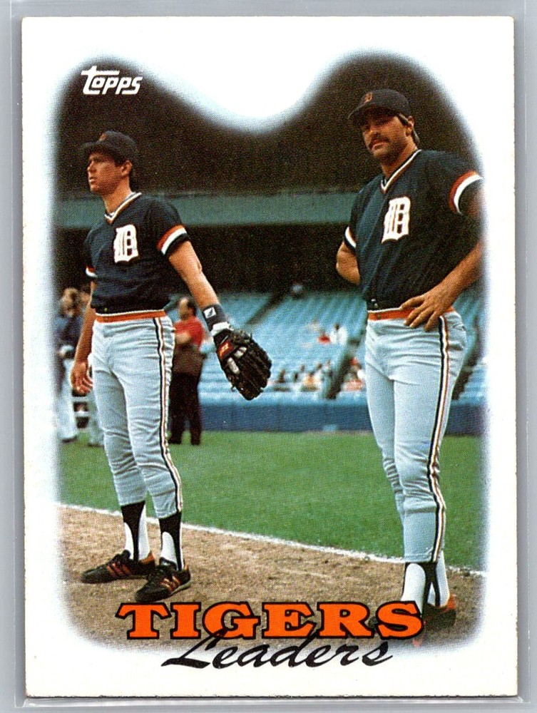 Tigers Leaders 1988 Topps Detroit Tigers #429