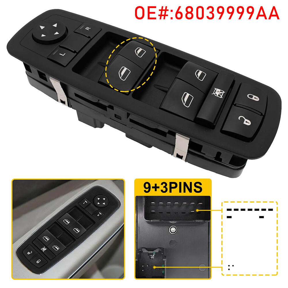 Electric Power Window Mirror Master Control Switch Fit For Jeep Grand Cherokee
