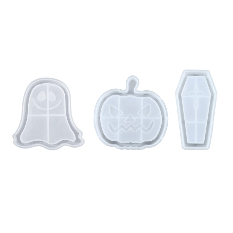 Halloween Epoxy Resin Molds Silicone Craft Trays Reusable