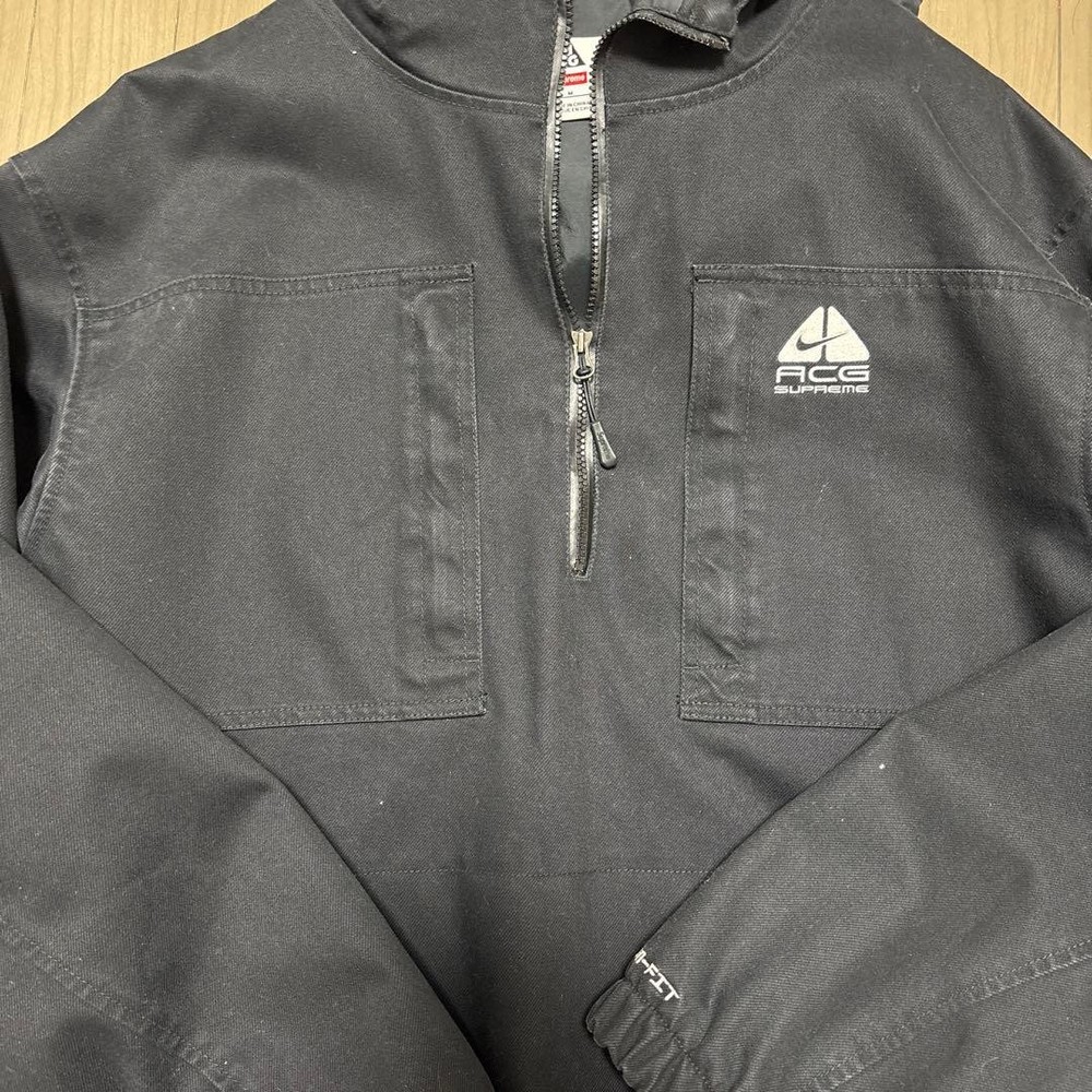 Supreme Nike Acg Denim Pullover Black M