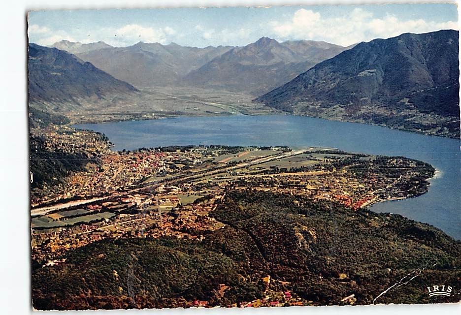 Postcard Locarno Ascona Lago Maggiore Switzerland
