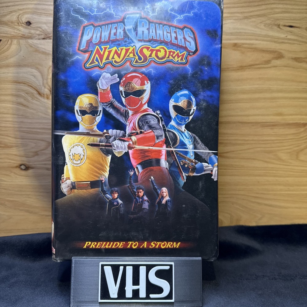 Power Rangers Ninja Storm Vol 1: Prelude to a Storm (VHS, 2003) Buy 2 Get 1 Free