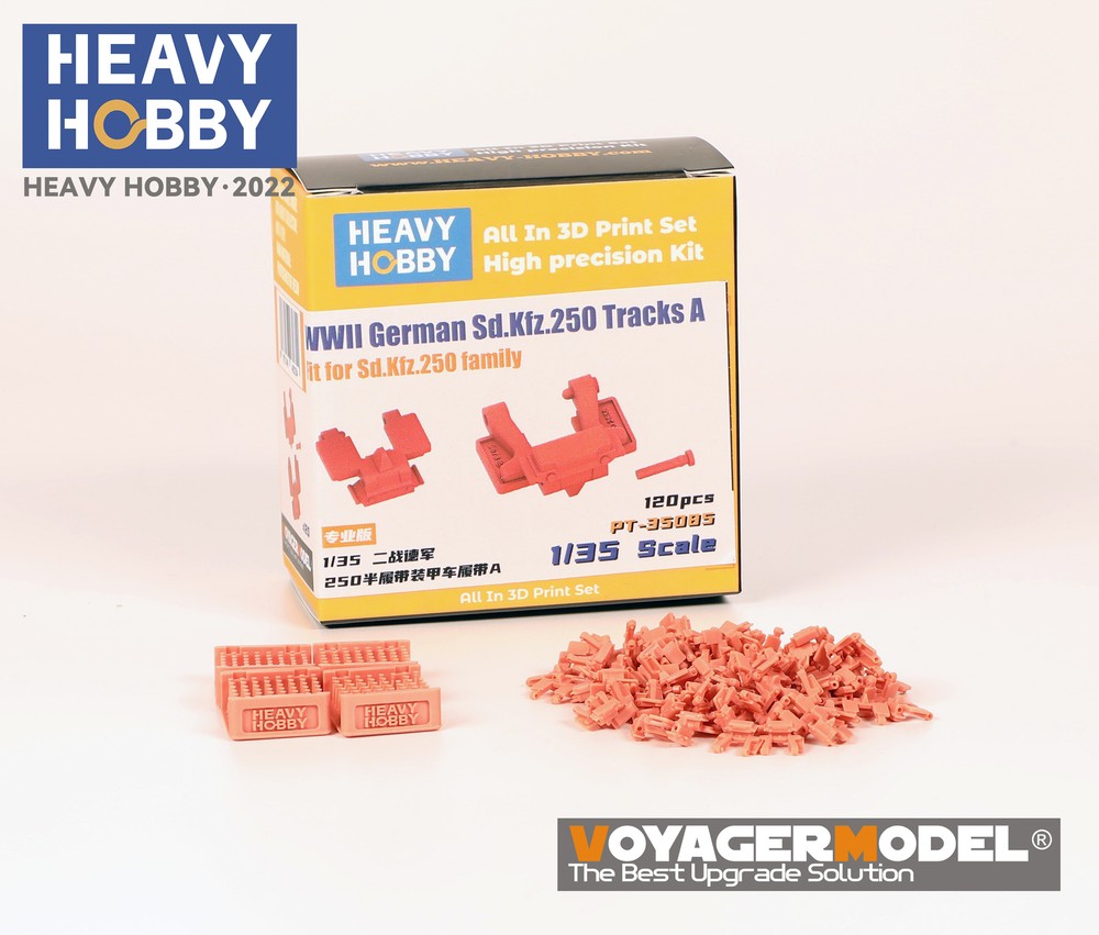 Heavy hobby PT-35085 WWII German Sd.Kfz.250 Tracks A 1:35