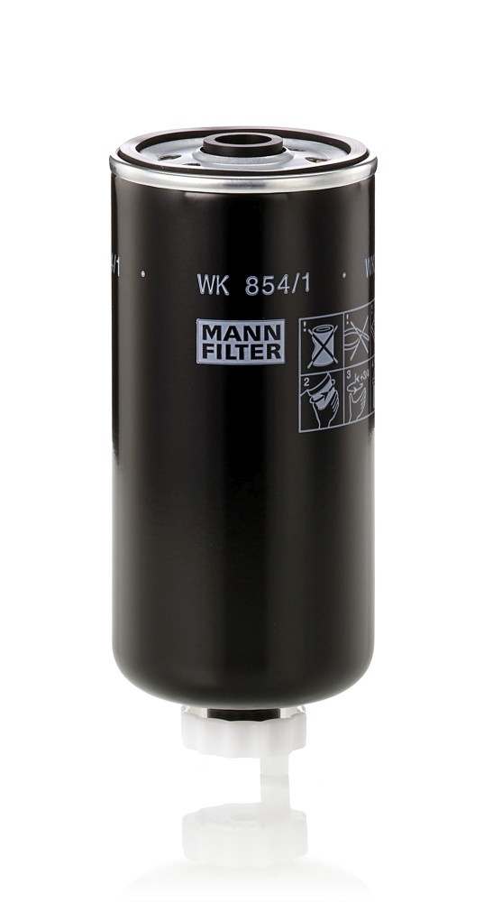 WK 854/1 Mann Filter Fuel Filter for Fiat, Kia, UAZ