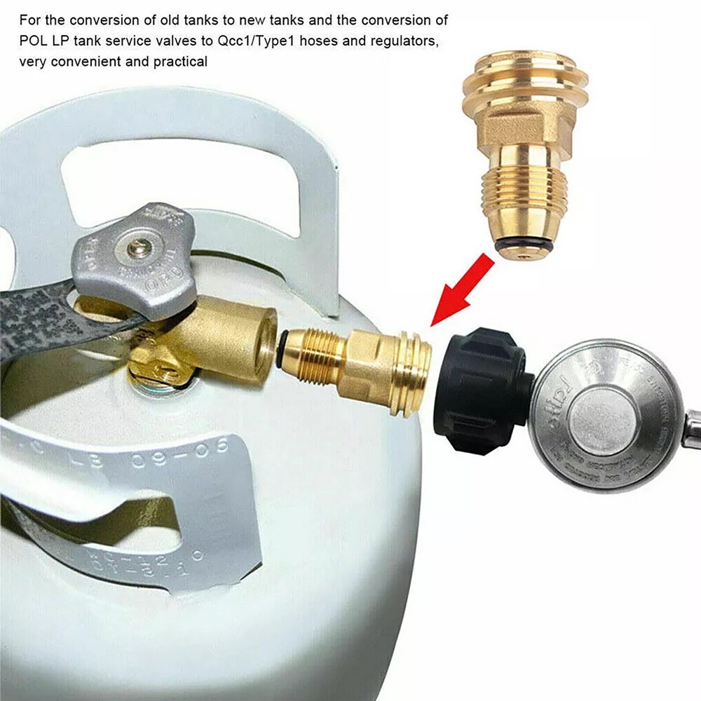 Portable Propane Adapter For Camping Stoves   North Bottle Converter   Outdoor