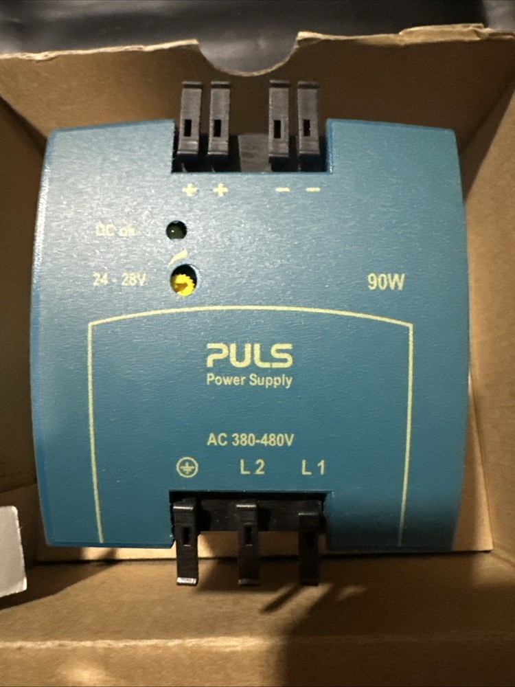 Puls Ml90.200 Power Supply, 380-480 Vac, 3.75/3.2 Amp, 24-28 Vdc