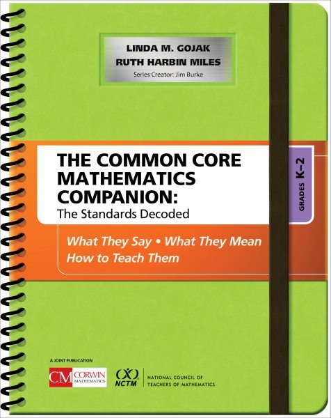 Common Core Mathematics Companion, Grade K-2 : The Standards Decoded: What Th...