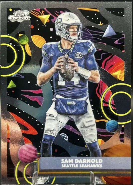 2025 Topps Cosmic Chrome Football SAM DARNOLD #89 NM