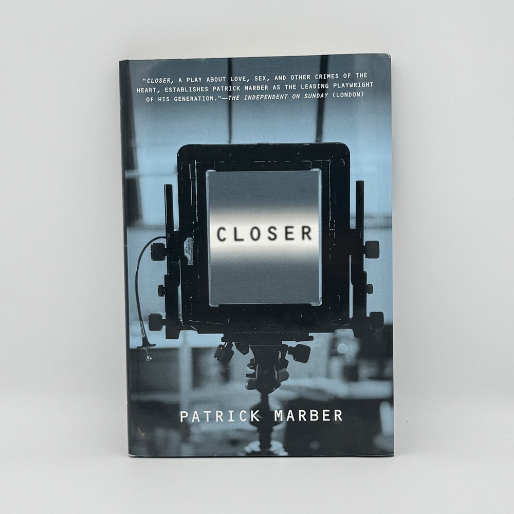 Closer Patrick Marber 1999 First Edition Play Drama Grove Press