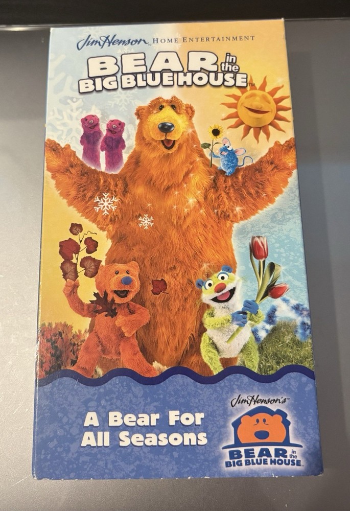 Bear in the Big Blue House - A Bear For All Seasons (VHS, 2003)