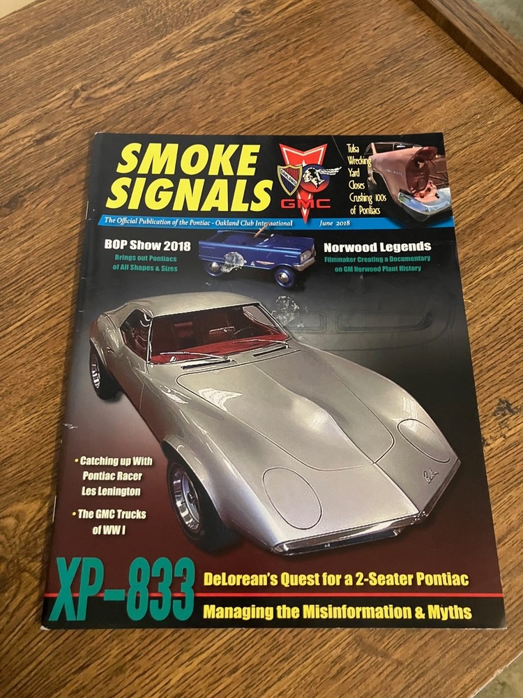 *Vintage Back Issue of Smoke Signals Magazine June 2018