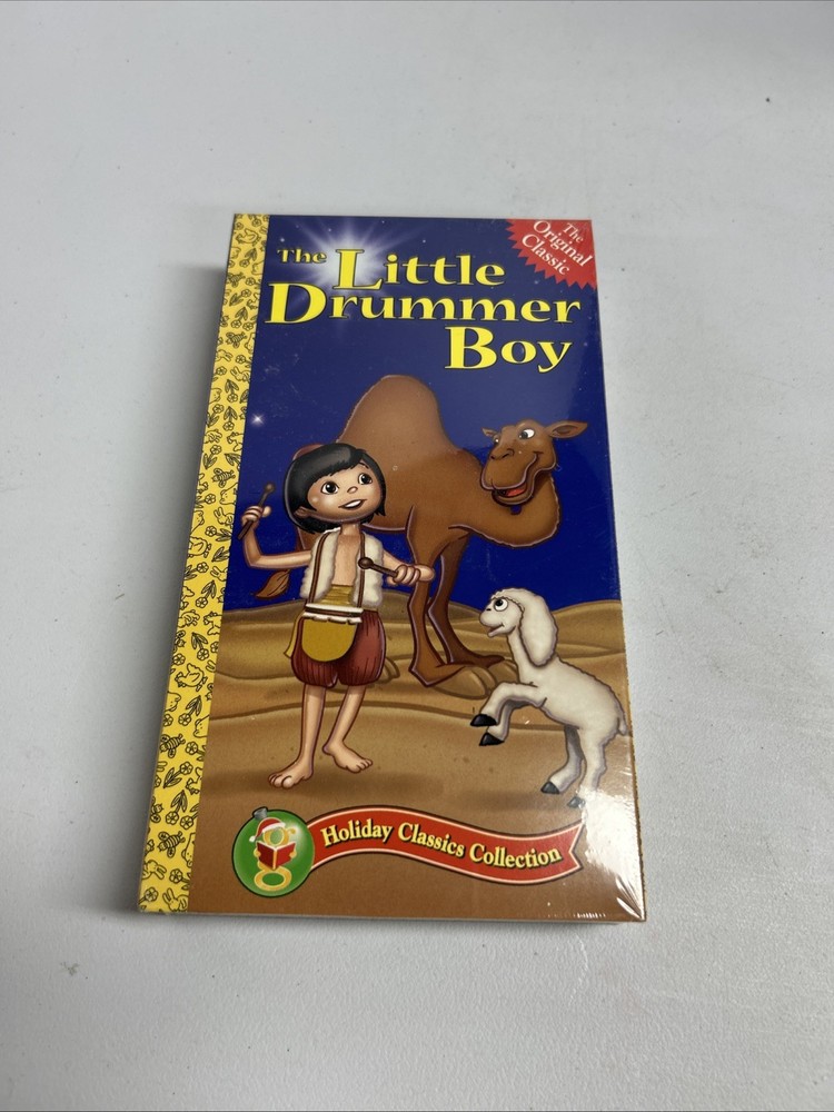 The Little Drummer Boy (Golden Books Family Entertainment) VHS Sealed